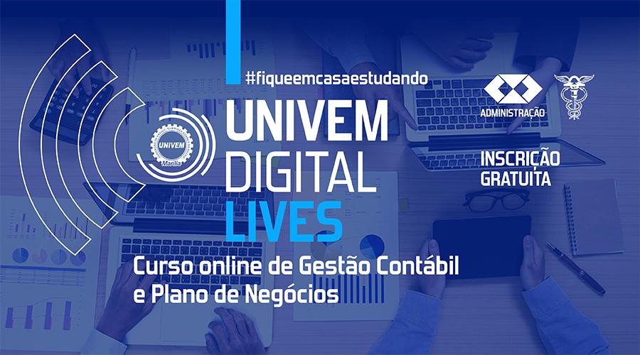 Curso de Gestão Contábil e Plano de Negócios - Digital Live