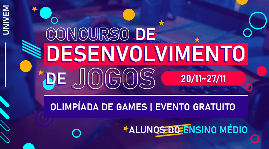 Hackathon de Games para Alunos do Ensino Médio
