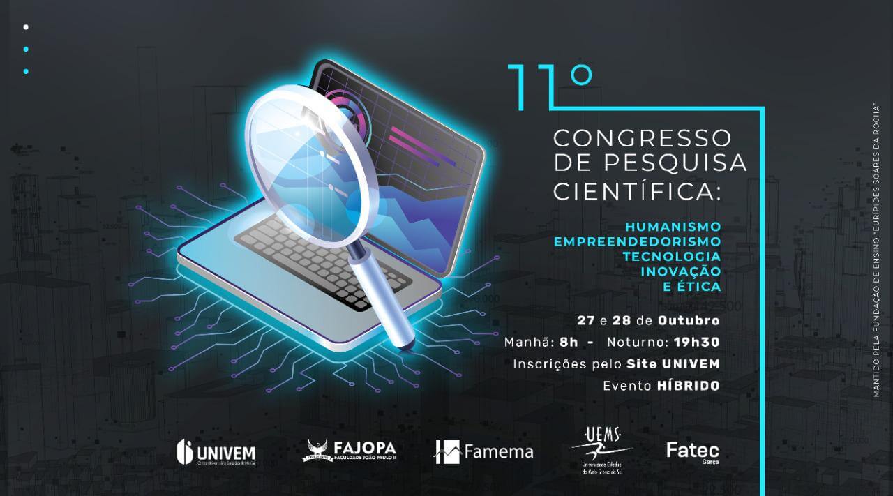 11º Congresso de Pesquisa Científica
