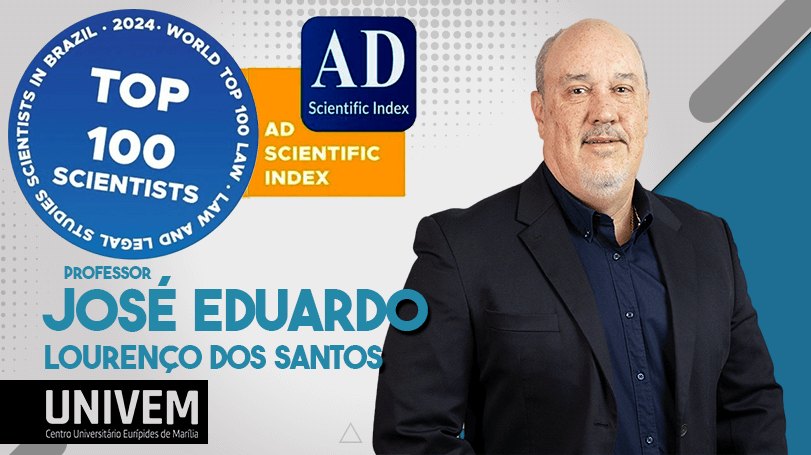 Professor do UNIVEM é Destaque Exclusivo no Top 100 Cientistas do Brasil em Direito e Estudos Jurídicos de 2024!