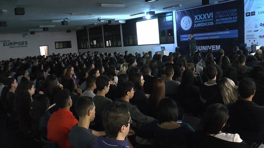 Debates e palestras abrem XXXVI Semana Jurídica do UNIVEM