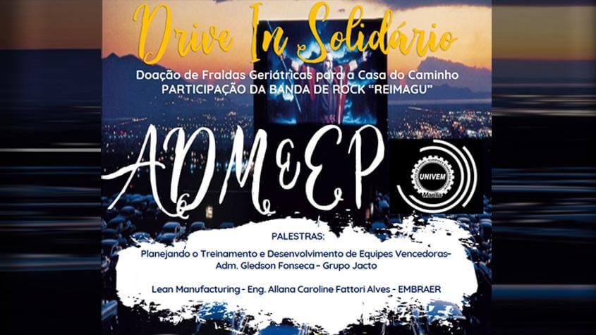 I Drive In SOLIDÁRIO DA ADM&EP