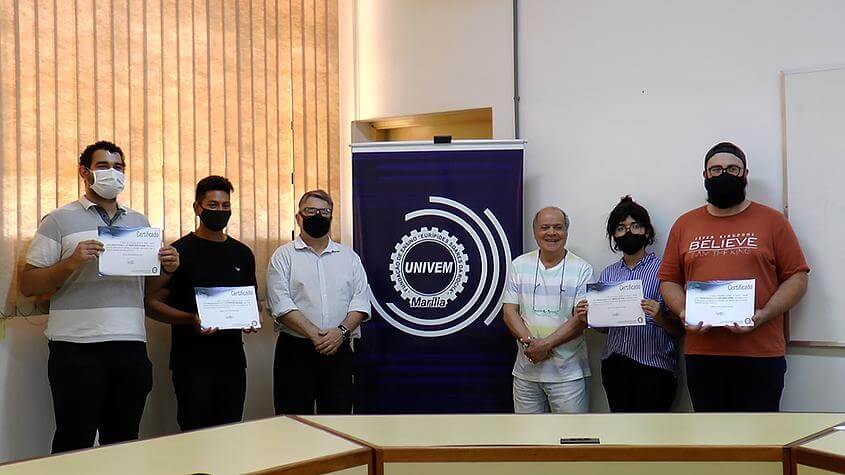 ﻿Alunos de Sistemas de Informação do UNIVEM vencem Hackathon pela Vida