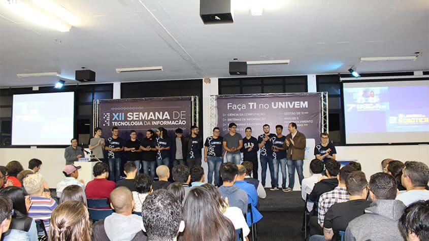 Confira a premiação da Olimpíada de Informática e de Robótica do UNIVEM